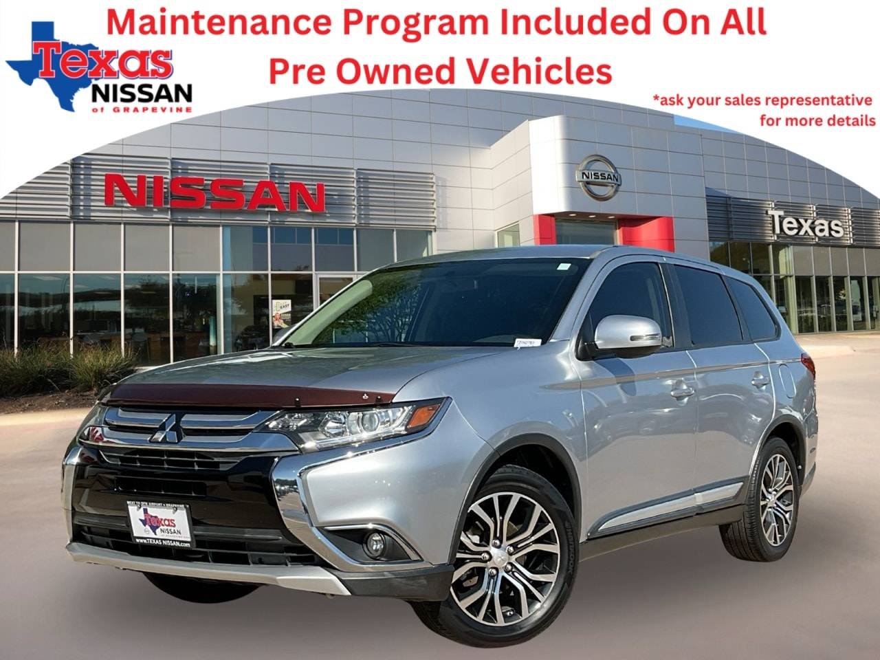 2016 Mitsubishi Outlander SE — SUV — 115,711 mi — Grapevine, TX