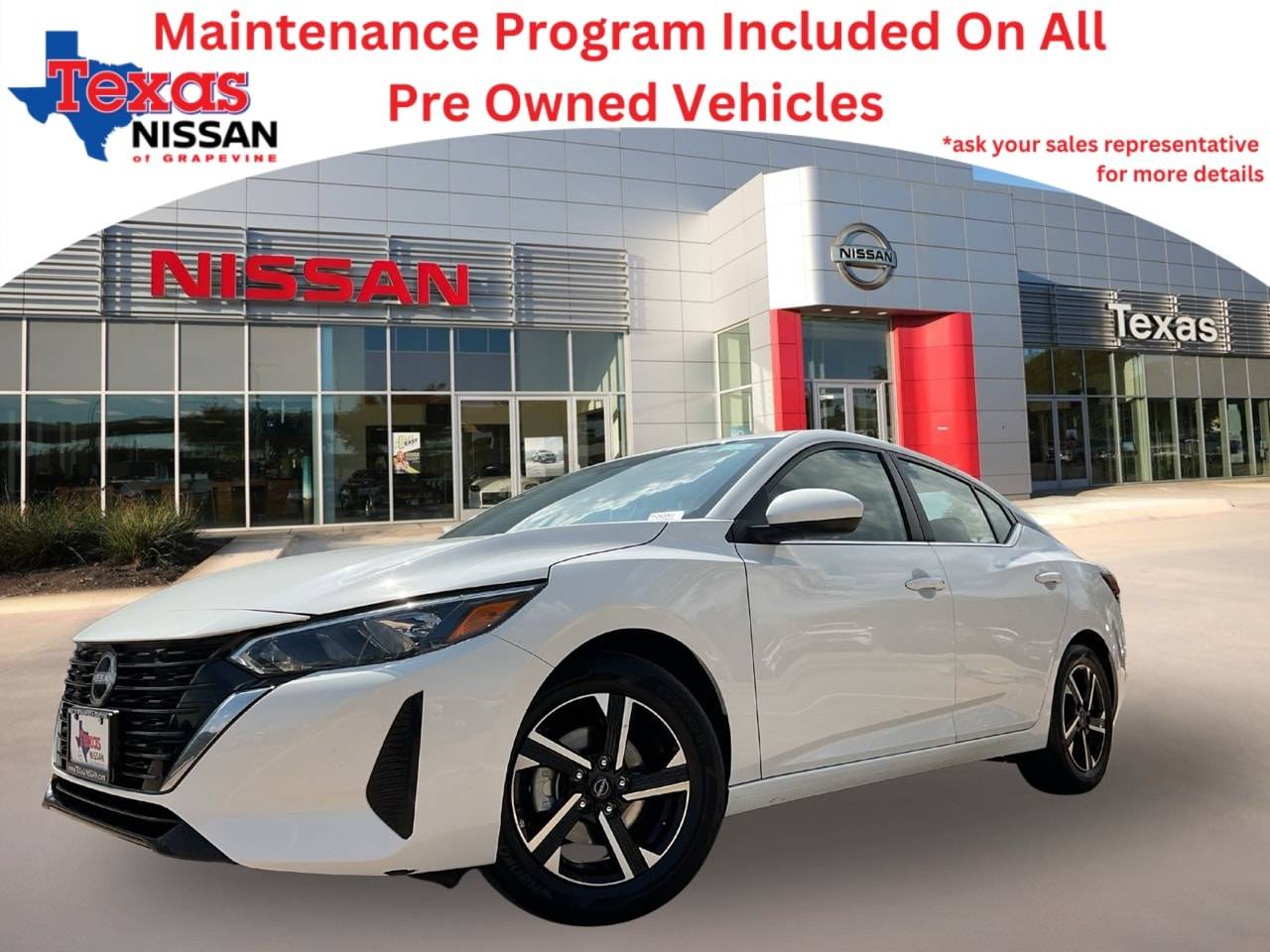 2024 Nissan Sentra SV — Sedan — 25,989 mi — Grapevine, TX