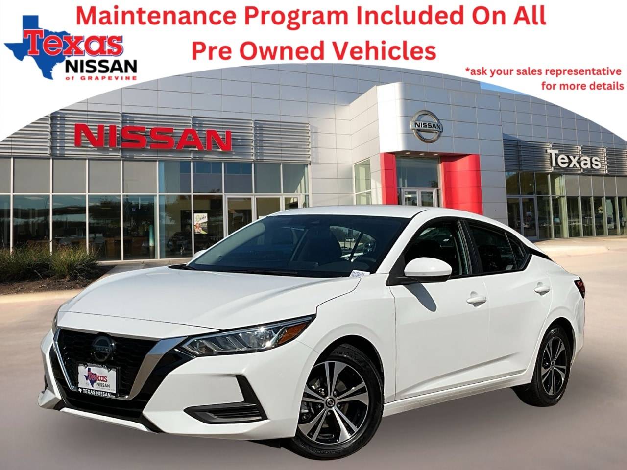 2023 Nissan Sentra SV — Sedan — 44,168 mi — Grapevine, TX