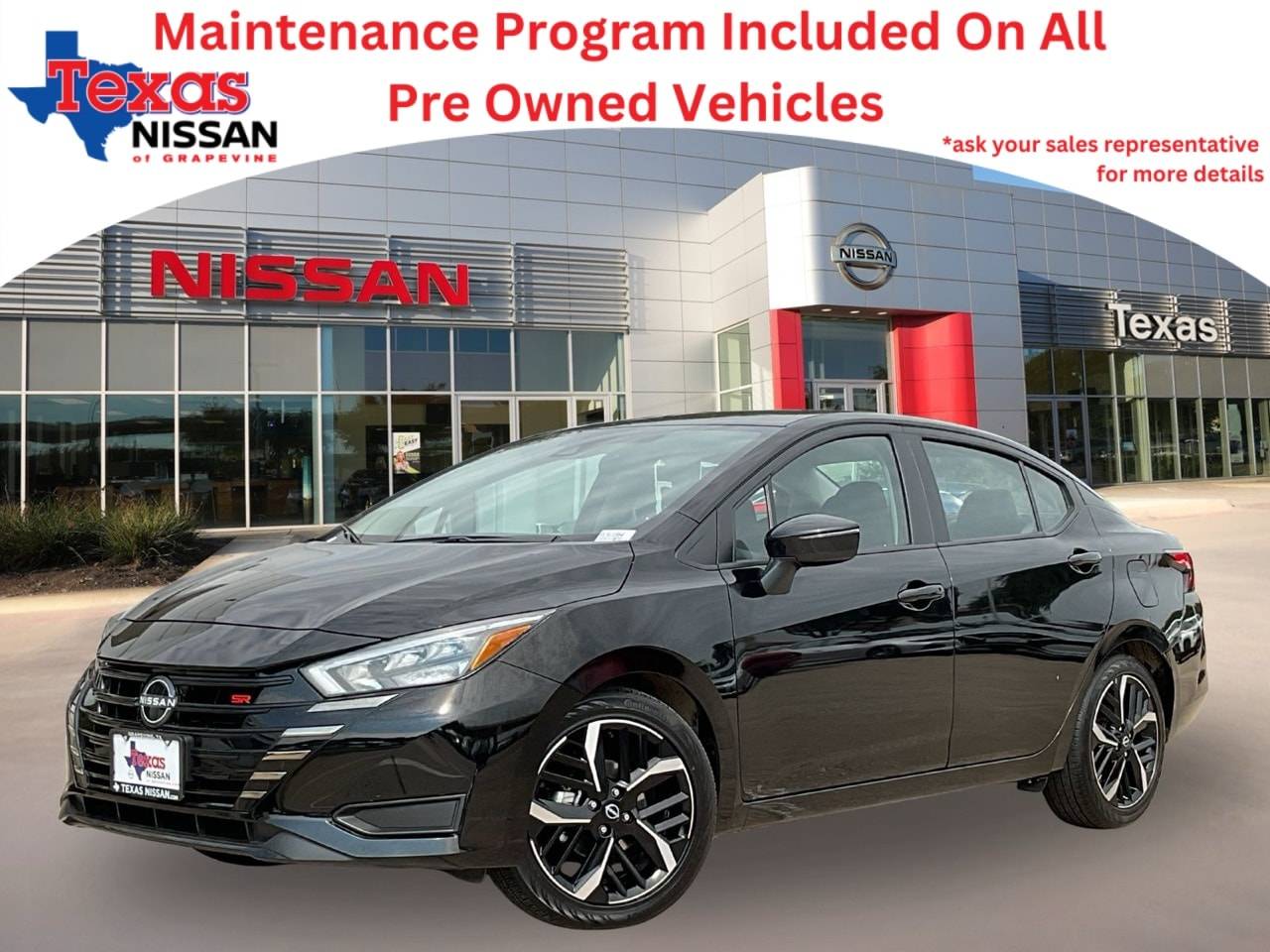 2024 Nissan Versa SR — Sedan — 19,064 mi — Grapevine, TX
