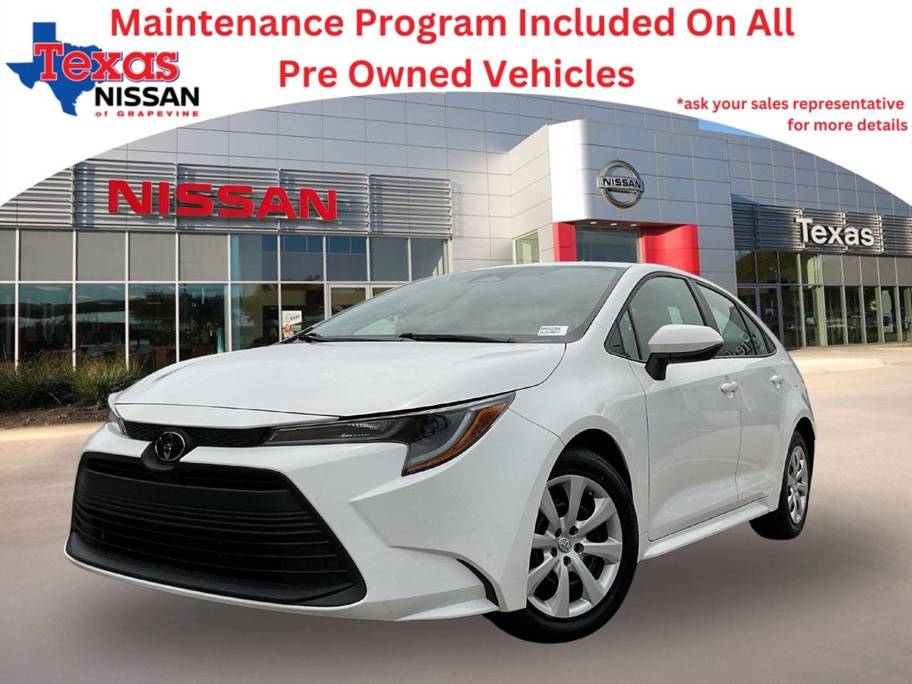 2023 Toyota Corolla LE — Sedan — 55,313 mi — Grapevine, TX
