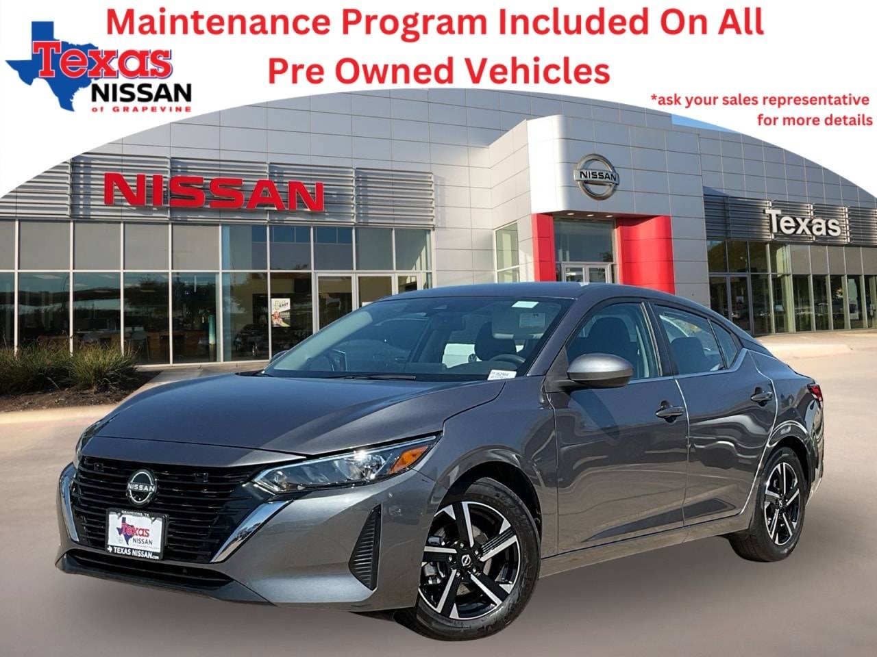 2024 Nissan Sentra SV — Sedan — 36,321 mi — Grapevine, TX