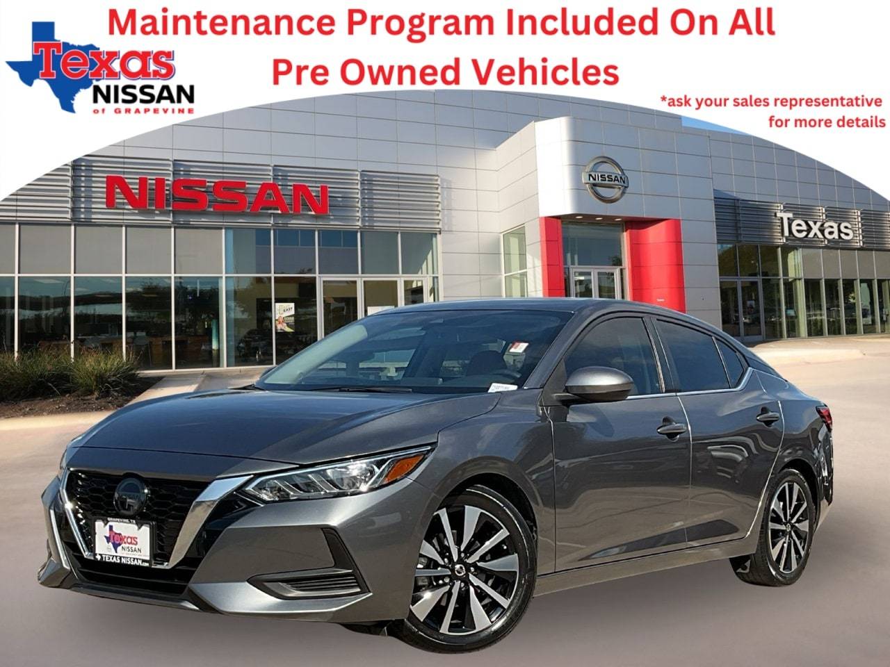 2023 Nissan Sentra SV — Sedan — 41,552 mi — Grapevine, TX
