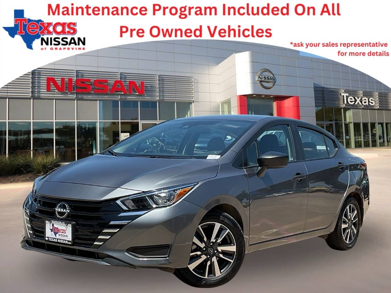 2024 Nissan Versa S — Sedan — 22,493 mi — Grapevine, TX