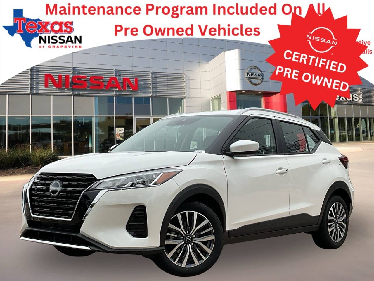 2024 Nissan Kicks SV — SUV — 22,353 mi — Grapevine, TX
