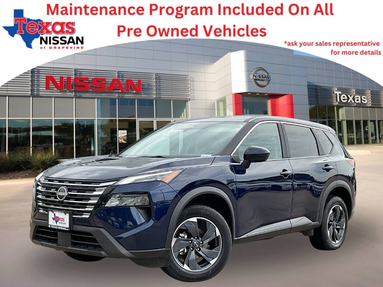 2024 Nissan Rogue SV — SUV — 24,468 mi — Grapevine, TX