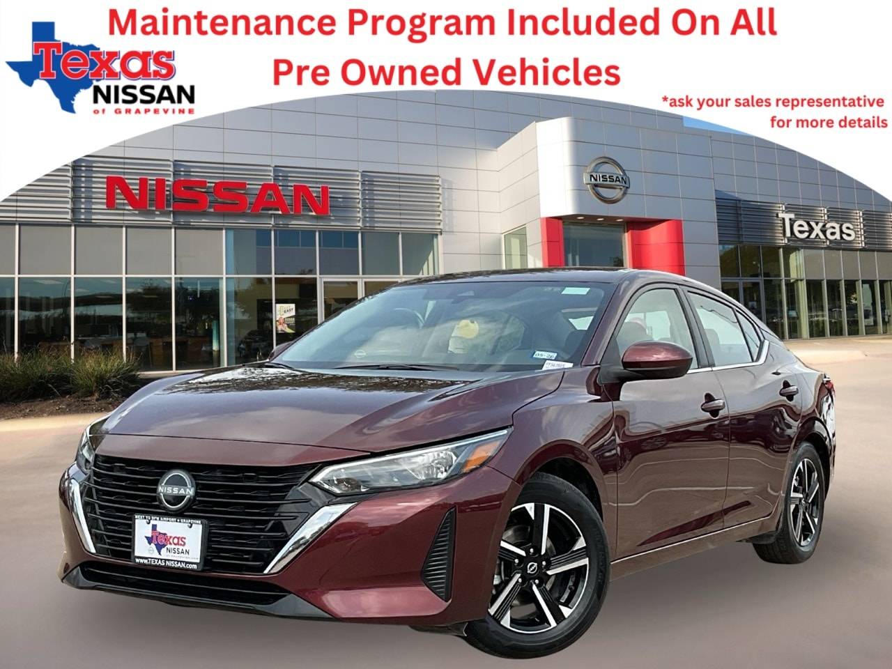 2024 Nissan Sentra SV — Sedan — 19,350 mi — Grapevine, TX