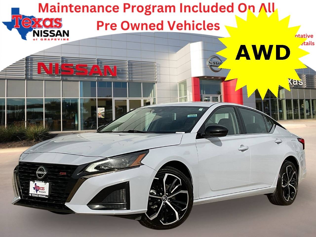 2024 Nissan Altima SR — Sedan — 17,458 mi — Grapevine, TX