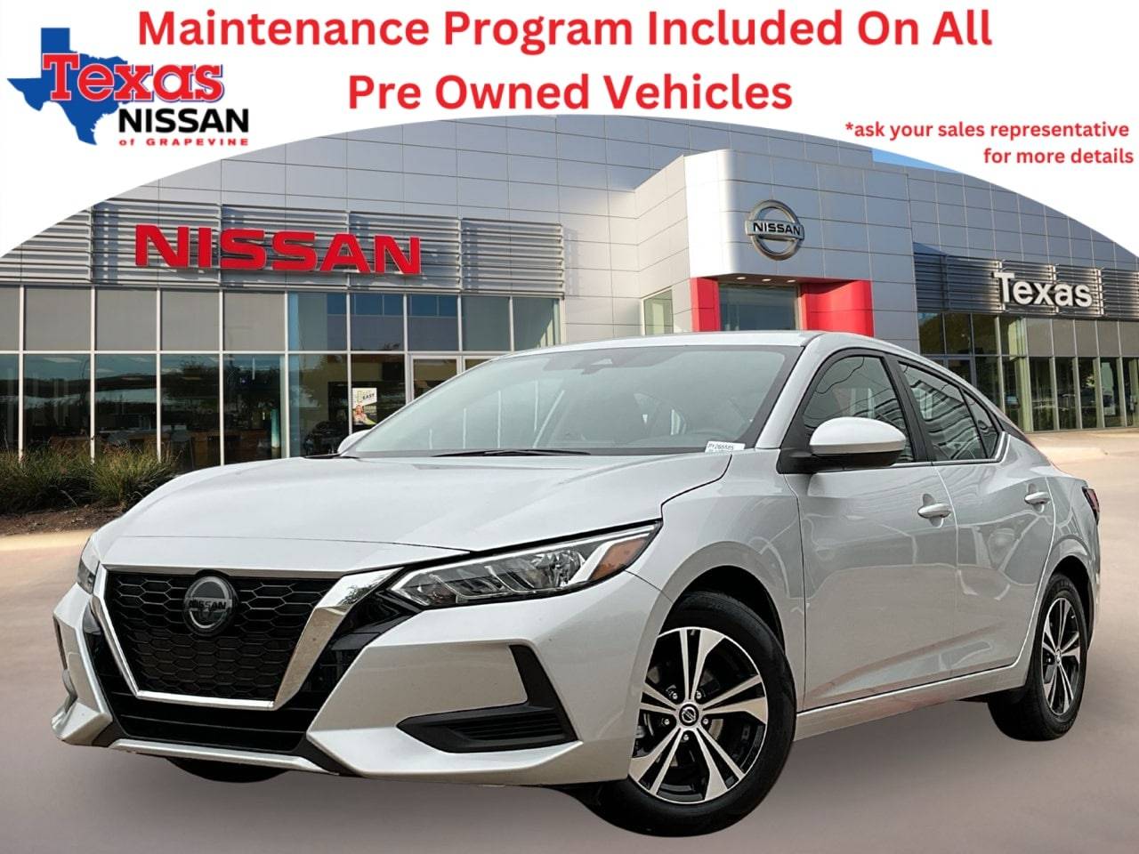 2023 Nissan Sentra SV — Sedan — 43,938 mi — Grapevine, TX