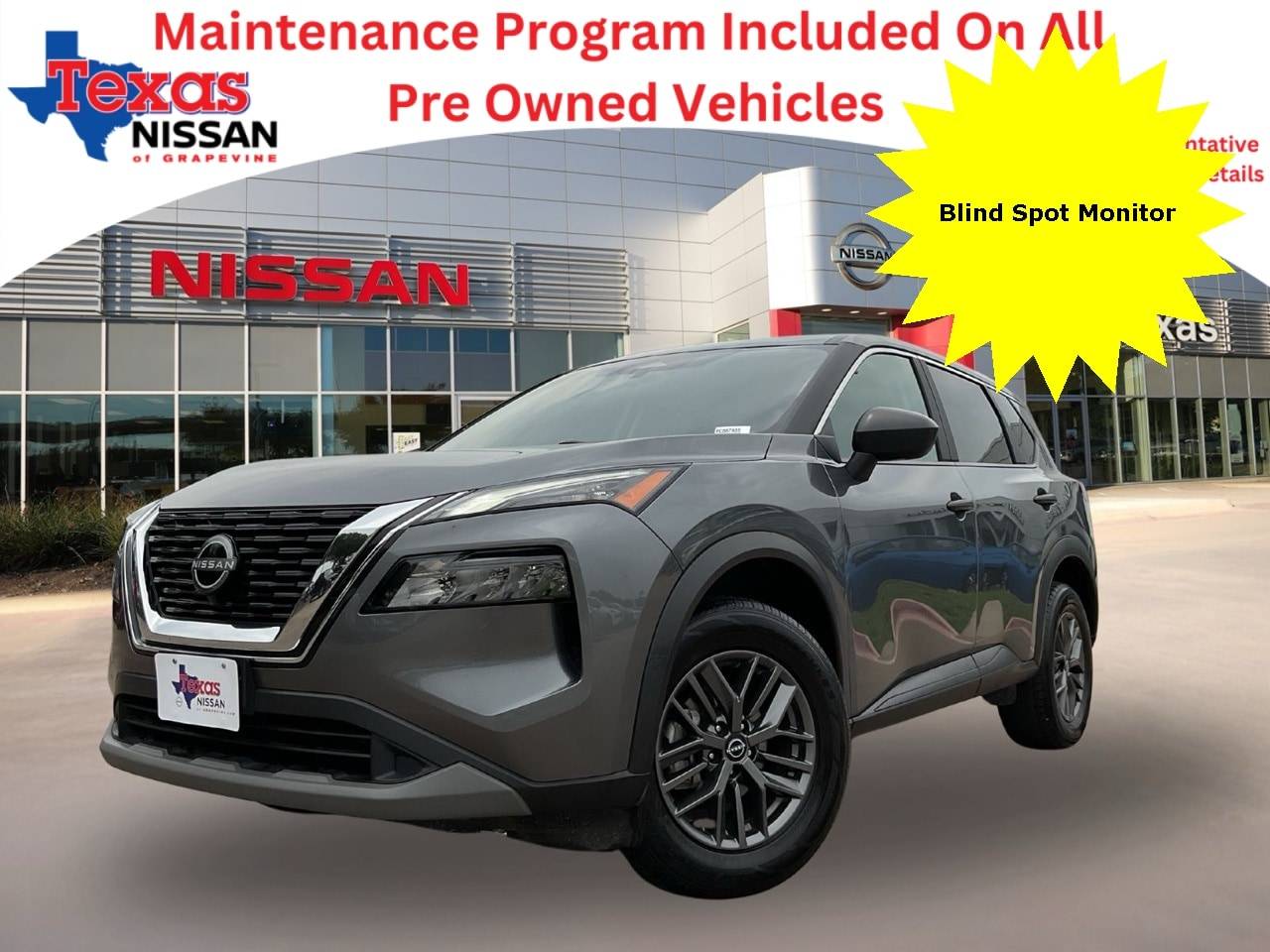 2023 Nissan Rogue S — SUV — 52,339 mi — Grapevine, TX