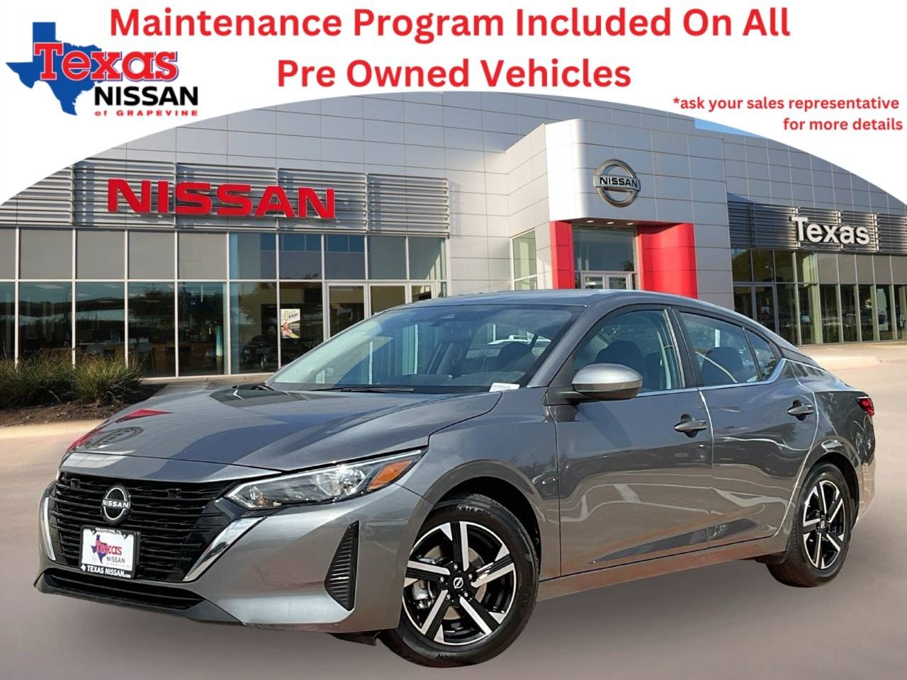 2024 Nissan Sentra SV — Sedan — 34,074 mi — Grapevine, TX
