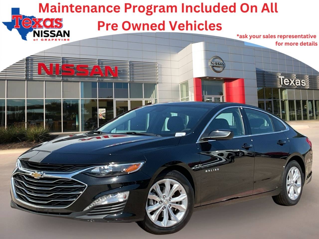 2023 Chevrolet Malibu LT — Sedan — 59,588 mi — Grapevine, TX