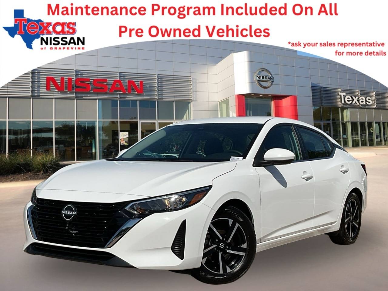 2024 Nissan Sentra SV — Sedan — 30,722 mi — Grapevine, TX