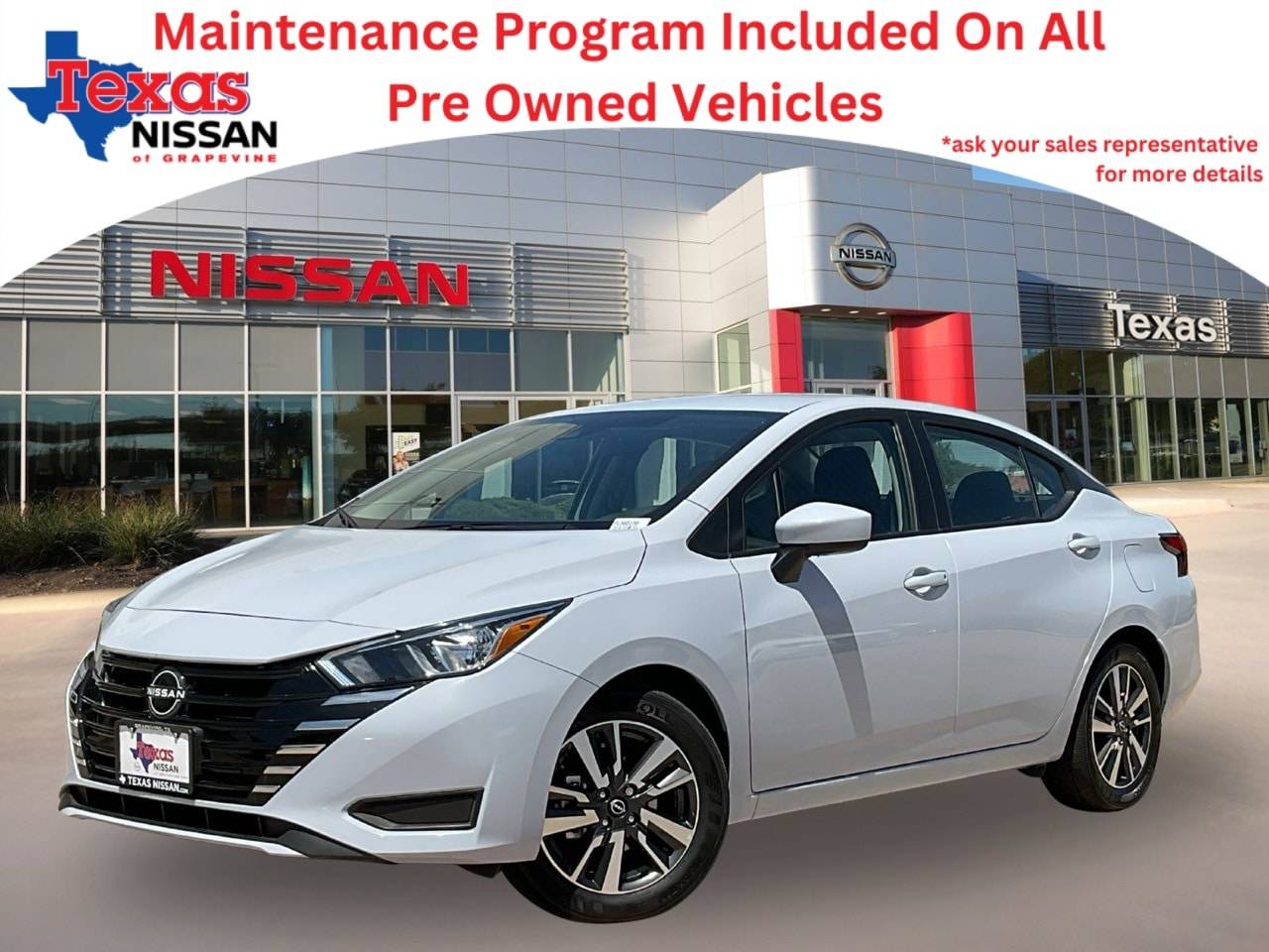 2024 Nissan Versa SV — Sedan — 36,009 mi — Grapevine, TX