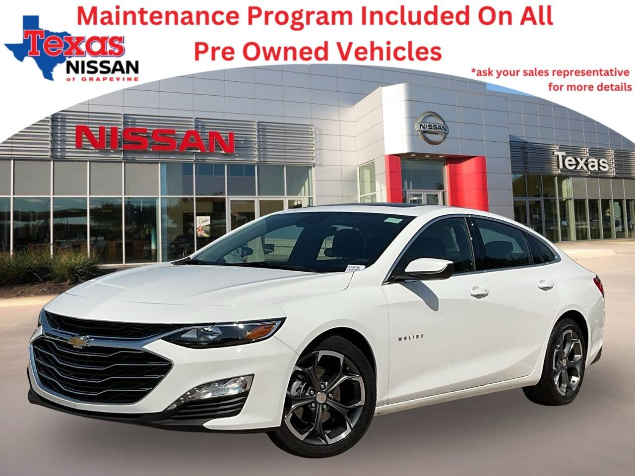 2024 Chevrolet Malibu LT — Sedan — 28,499 mi — Grapevine, TX