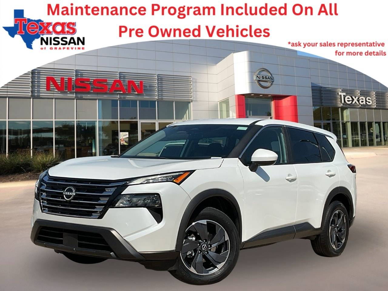 2024 Nissan Rogue SV — SUV — 28,449 mi — Grapevine, TX