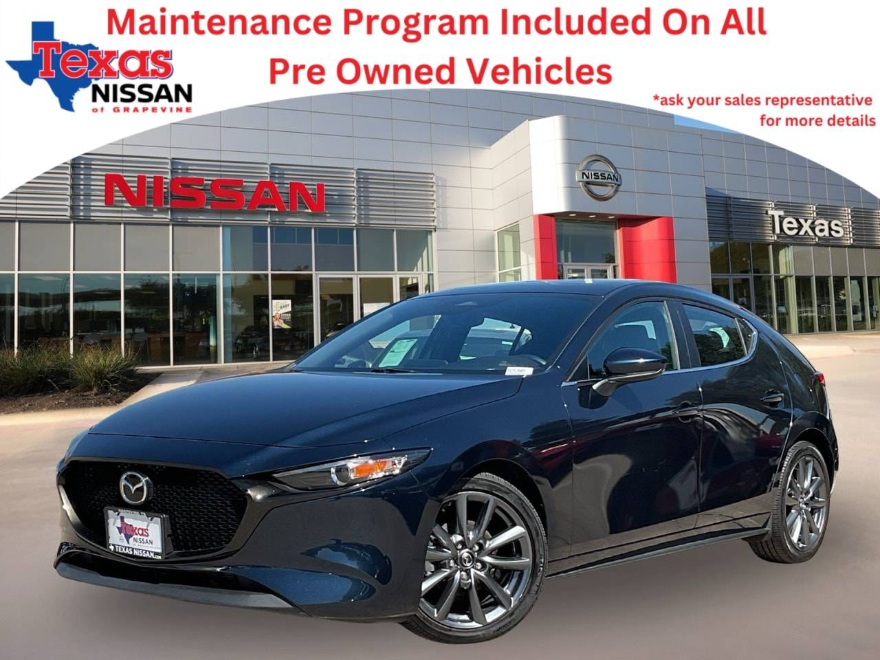 2024 Mazda Mazda3 Preferred — Hatchback — 35,848 mi — Grapevine, TX