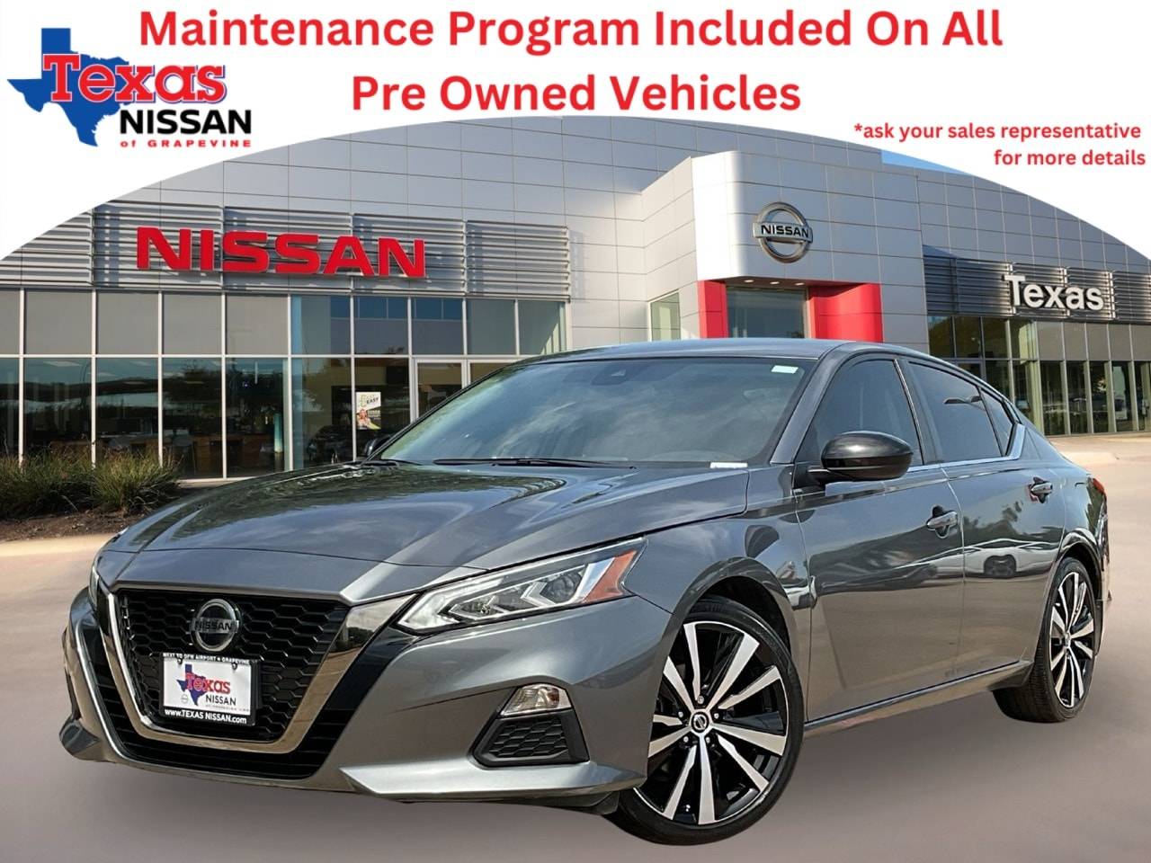 2022 Nissan Altima SR — Sedan — 58,919 mi — Grapevine, TX