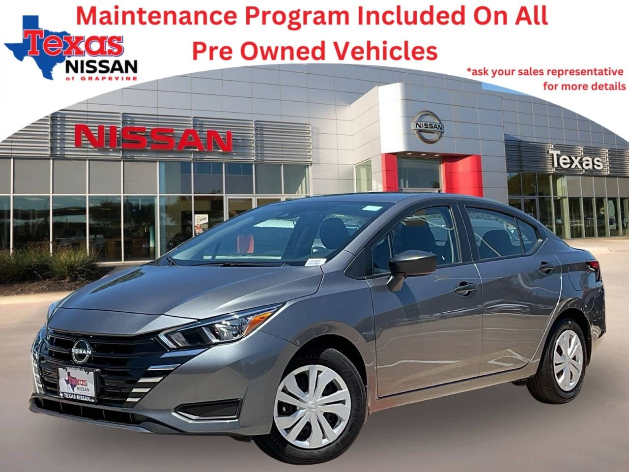 2024 Nissan Versa S — Sedan — 17,123 mi — Grapevine, TX