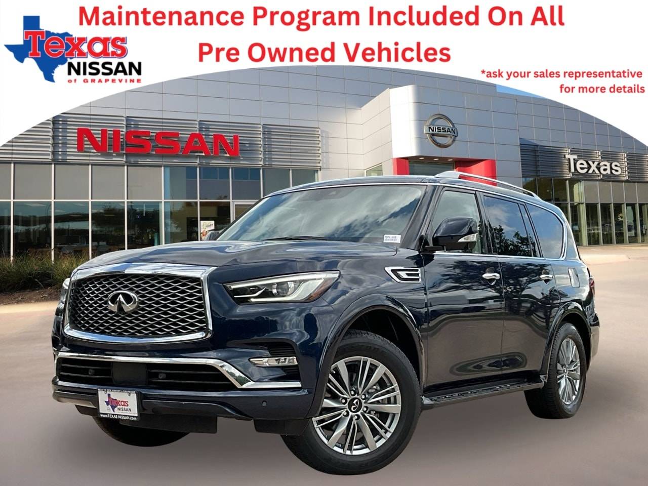 2022 INFINITI QX80 LUXE — SUV — 36,918 mi — Grapevine, TX
