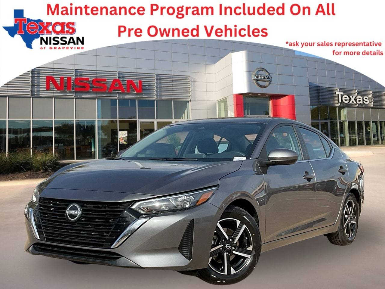 2024 Nissan Sentra SV — Sedan — 27,305 mi — Grapevine, TX