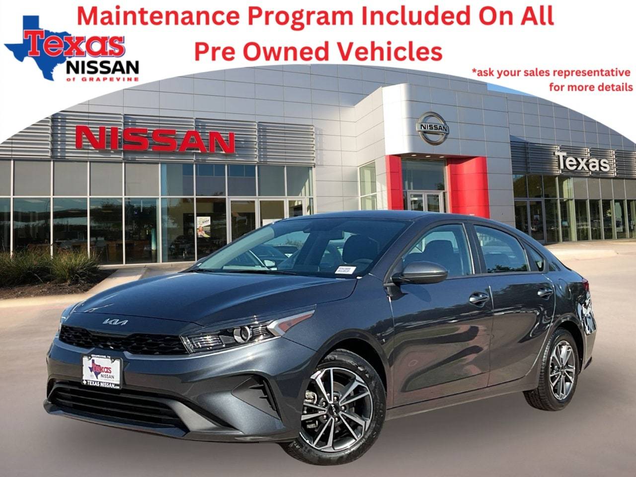 2023 Kia Forte LXS — Sedan — 36,632 mi — Grapevine, TX