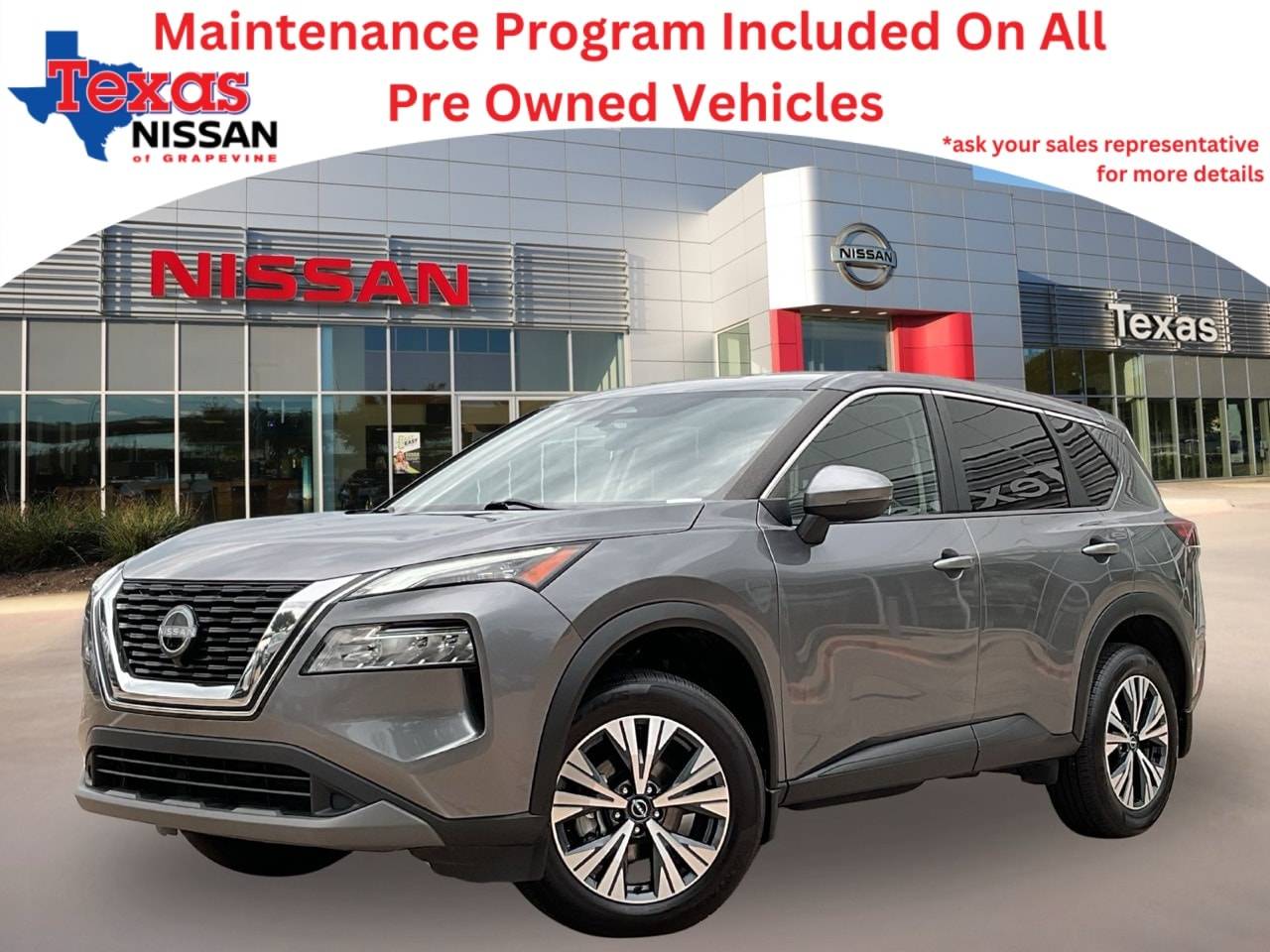 2023 Nissan Rogue SV — SUV — 54,464 mi — Grapevine, TX