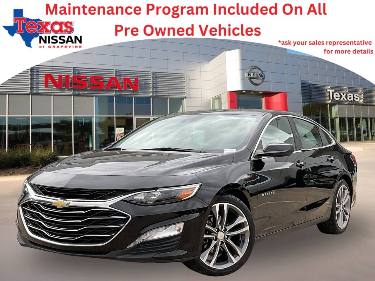 2023 Chevrolet Malibu LT — Sedan — 57,455 mi — Grapevine, TX