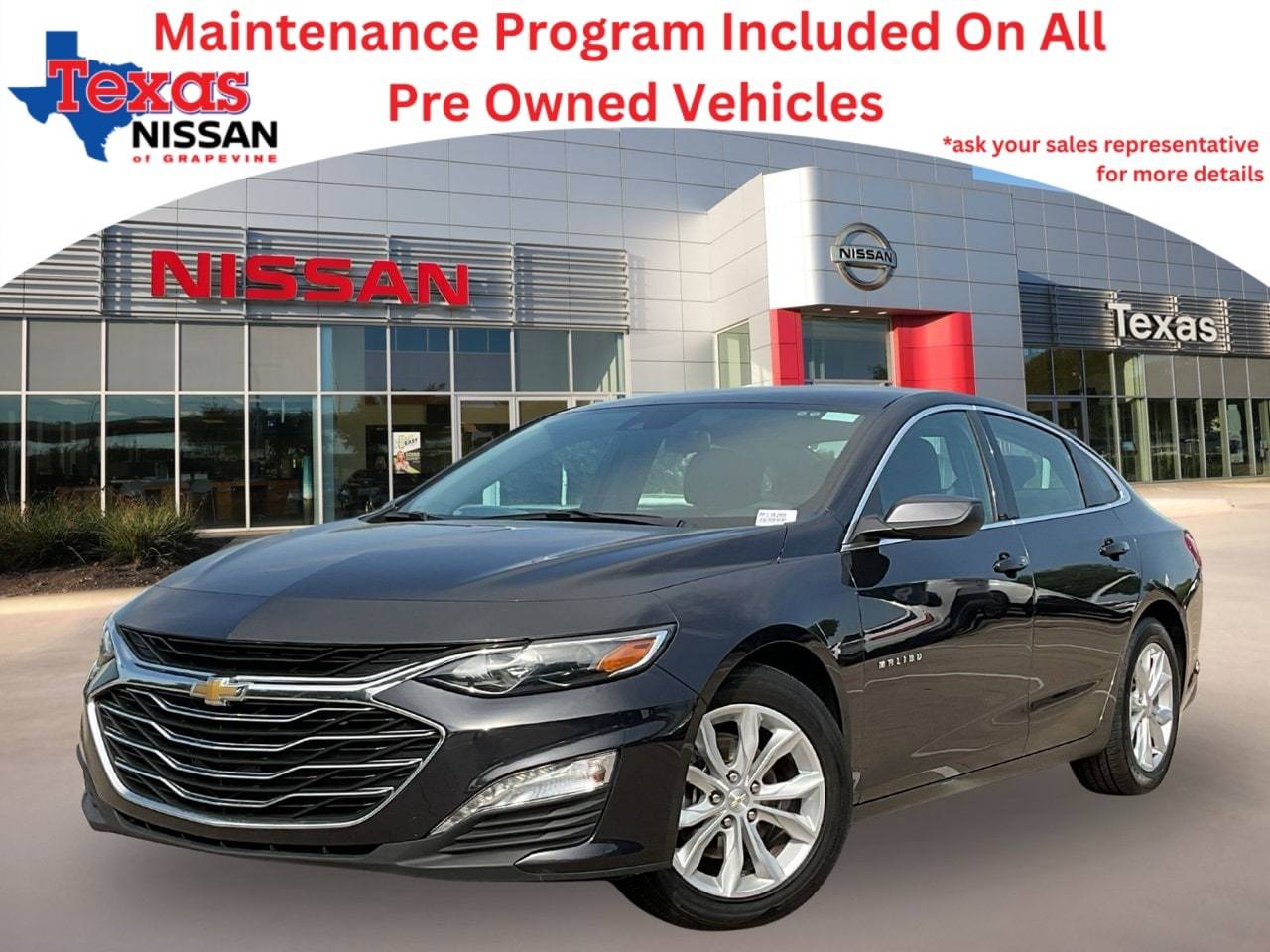 2023 Chevrolet Malibu LT — Sedan — 48,179 mi — Grapevine, TX