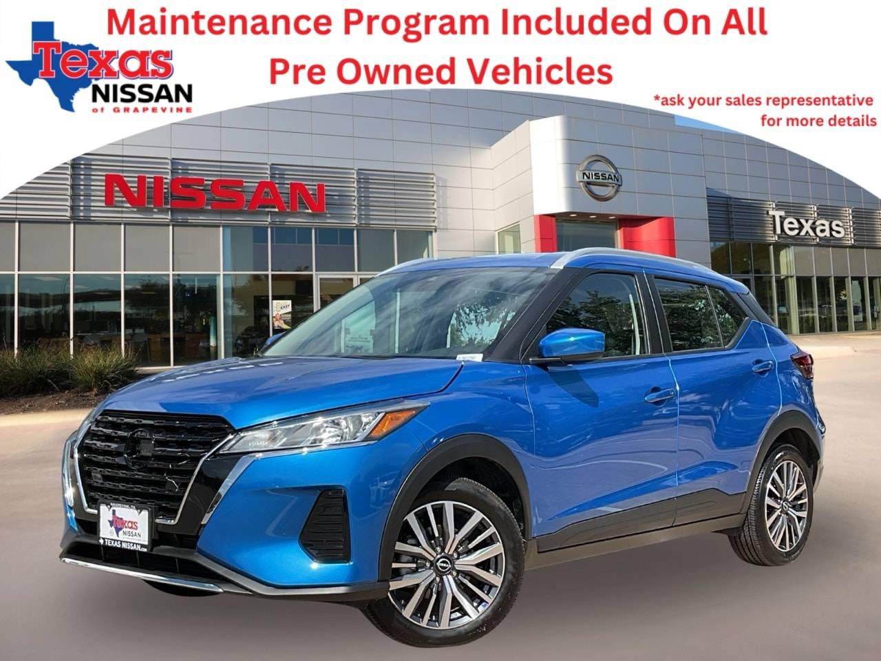 2024 Nissan Kicks SV — SUV — 7,815 mi — Grapevine, TX