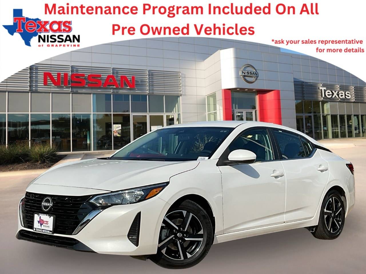 2024 Nissan Sentra SV — Sedan — 27,933 mi — Grapevine, TX