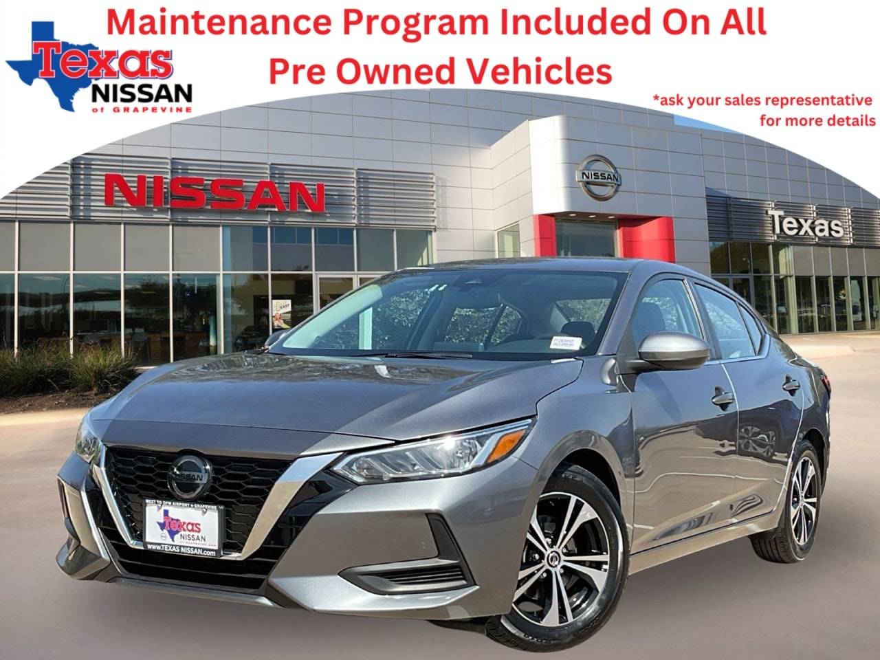 2023 Nissan Sentra SV — Sedan — 40,830 mi — Grapevine, TX