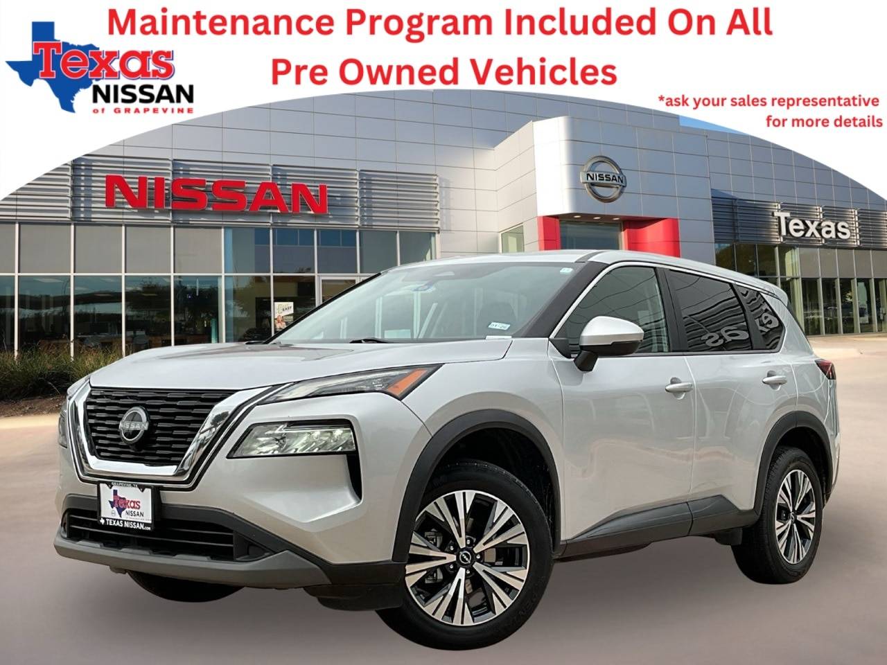 2022 Nissan Rogue SV — SUV — 81,173 mi — Grapevine, TX