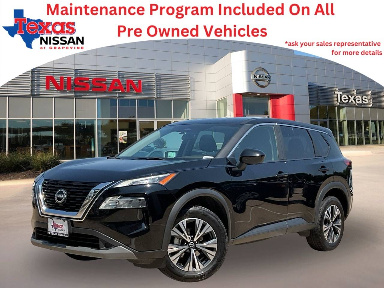 2023 Nissan Rogue SV — SUV — 57,456 mi — Grapevine, TX