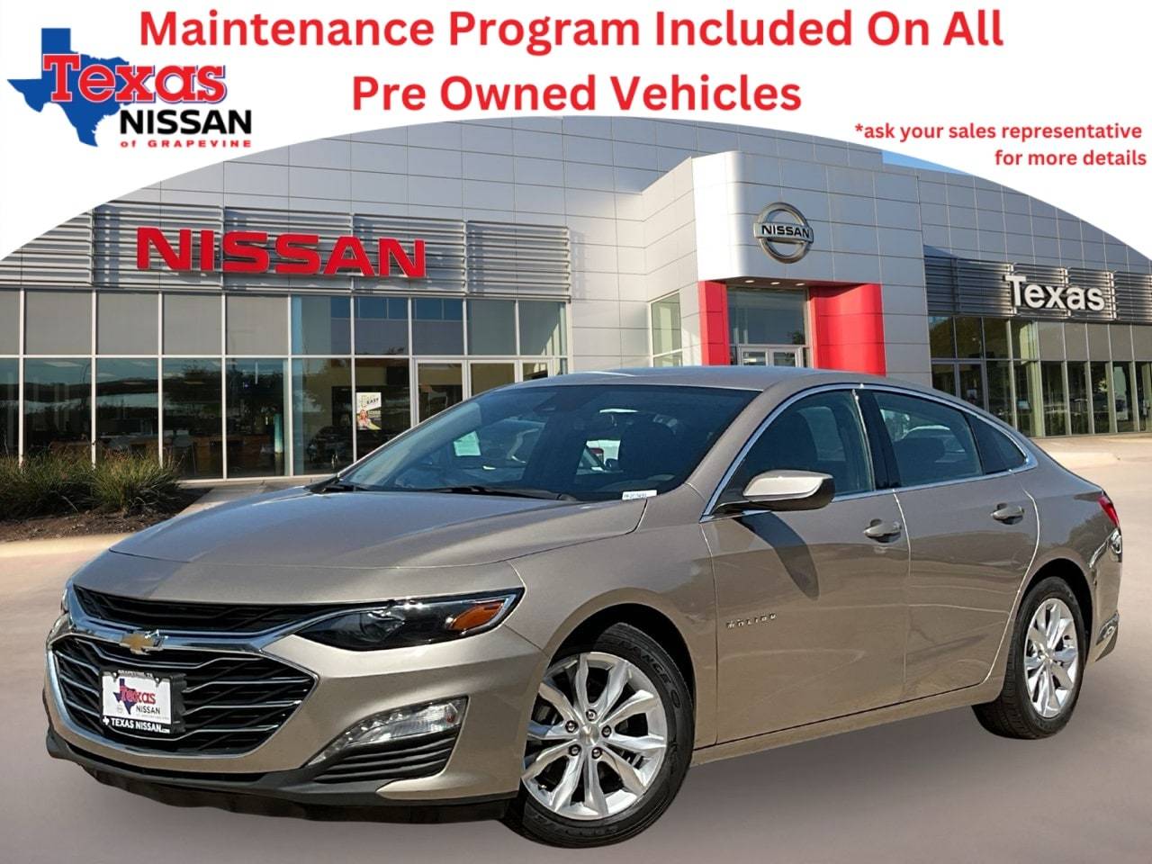 2023 Chevrolet Malibu LT — Sedan — 51,108 mi — Grapevine, TX