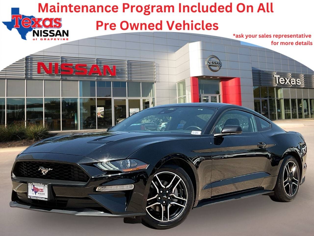 2023 Ford Mustang EcoBoost Premium — Coupe — 47,638 mi — Grapevine, TX