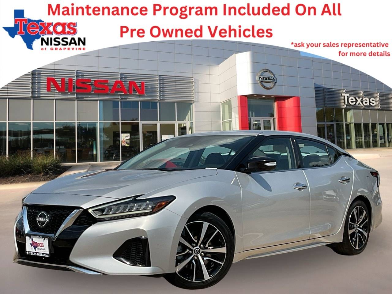 2023 Nissan Maxima SV — Sedan — 48,952 mi — Grapevine, TX