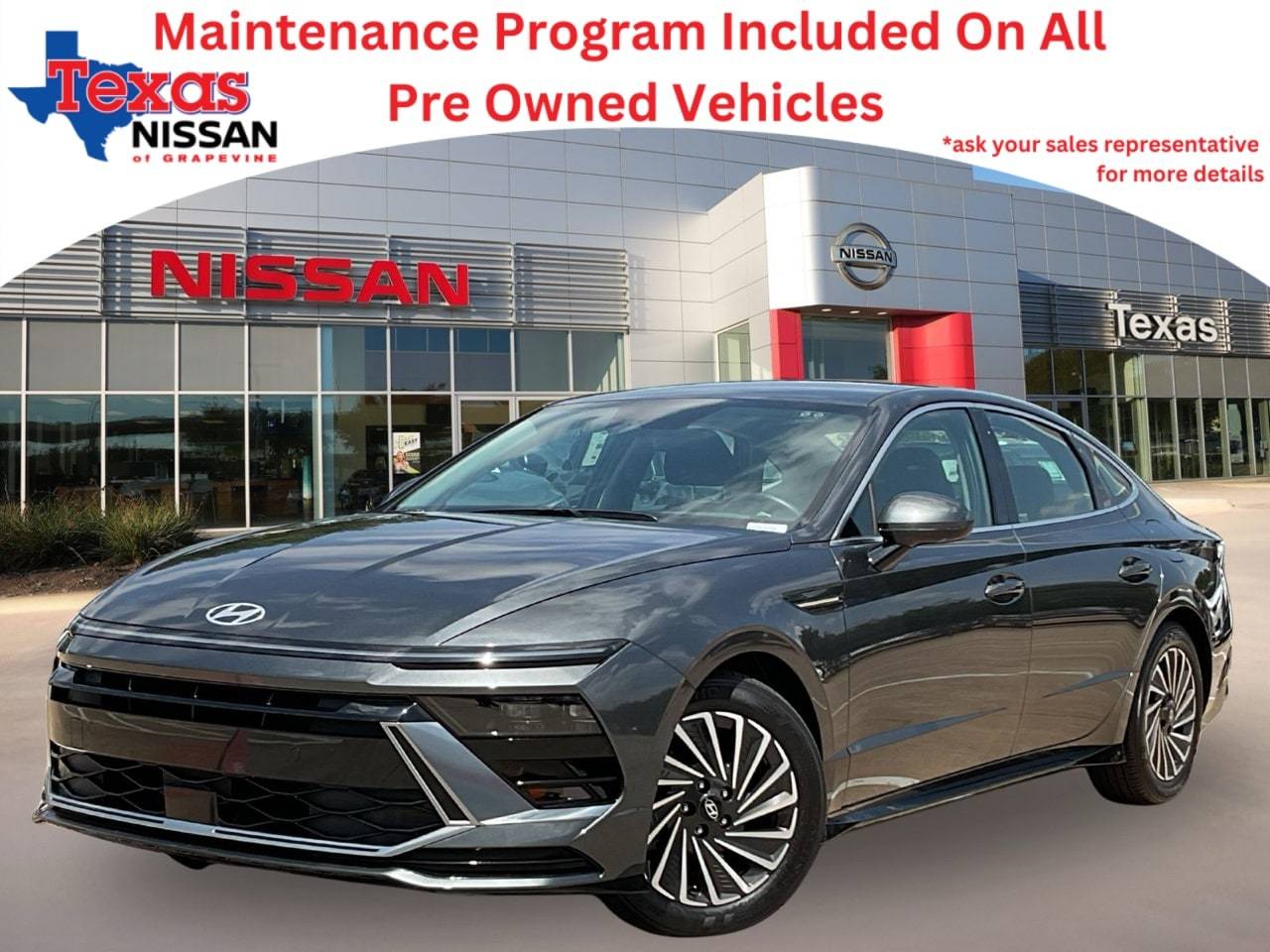 2024 Hyundai Sonata Hybrid SEL — Sedan — 28,383 mi — Grapevine, TX