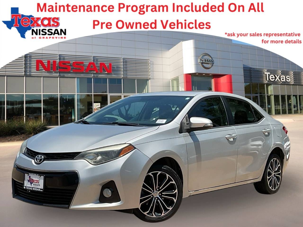 2016 Toyota Corolla S Plus — Sedan — 158,232 mi — Grapevine, TX