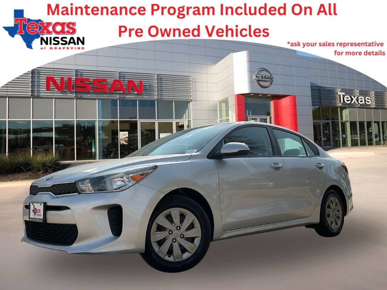 2020 Kia Rio S — Sedan — 42,451 mi — Grapevine, TX