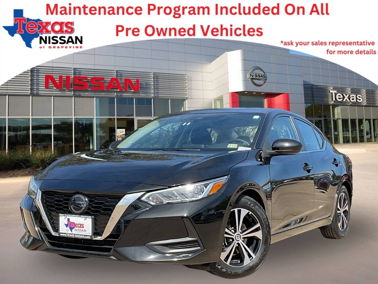 2023 Nissan Sentra SV — Sedan — 33,613 mi — Grapevine, TX