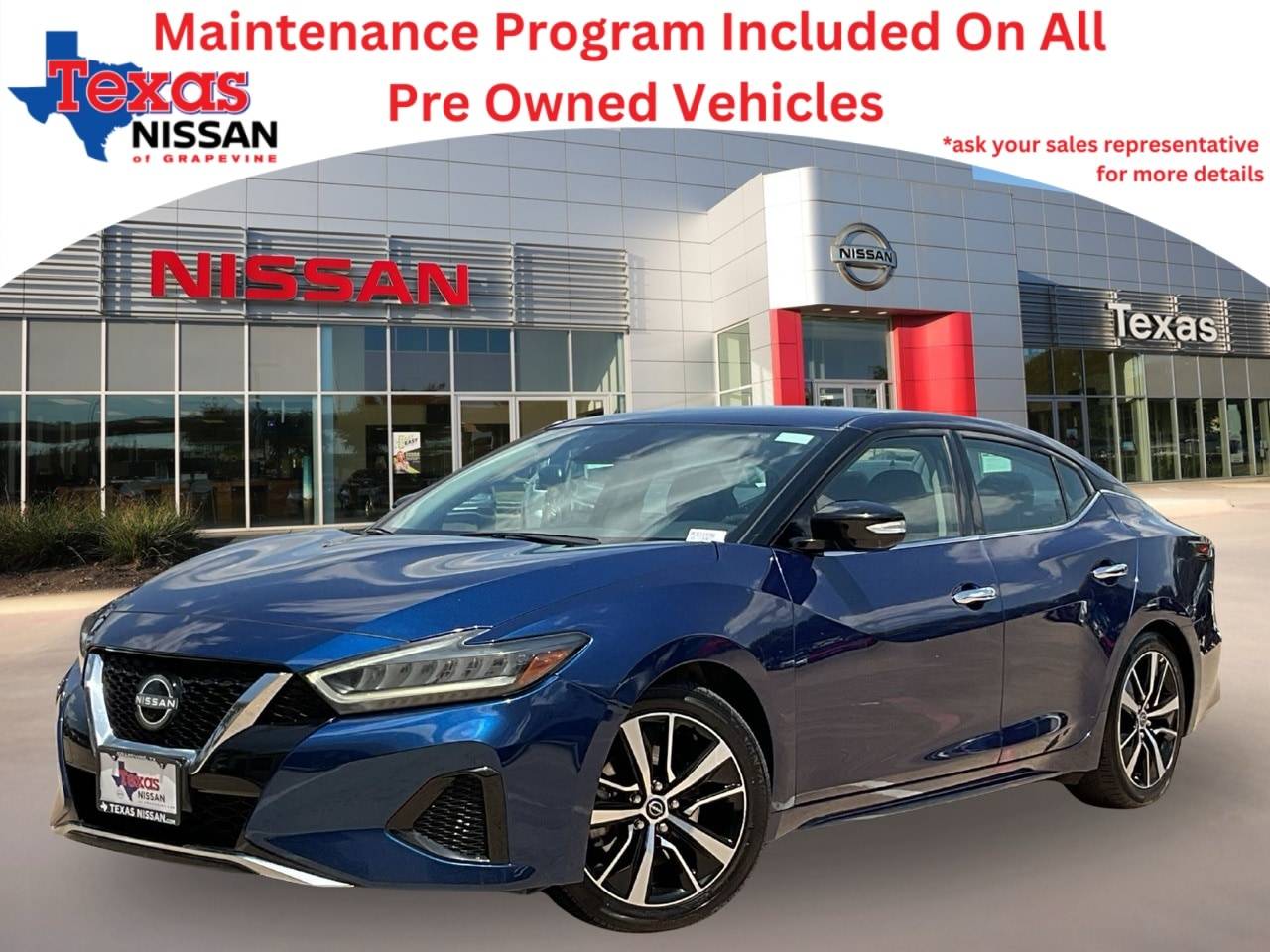 2023 Nissan Maxima SV — Sedan — 48,391 mi — Grapevine, TX