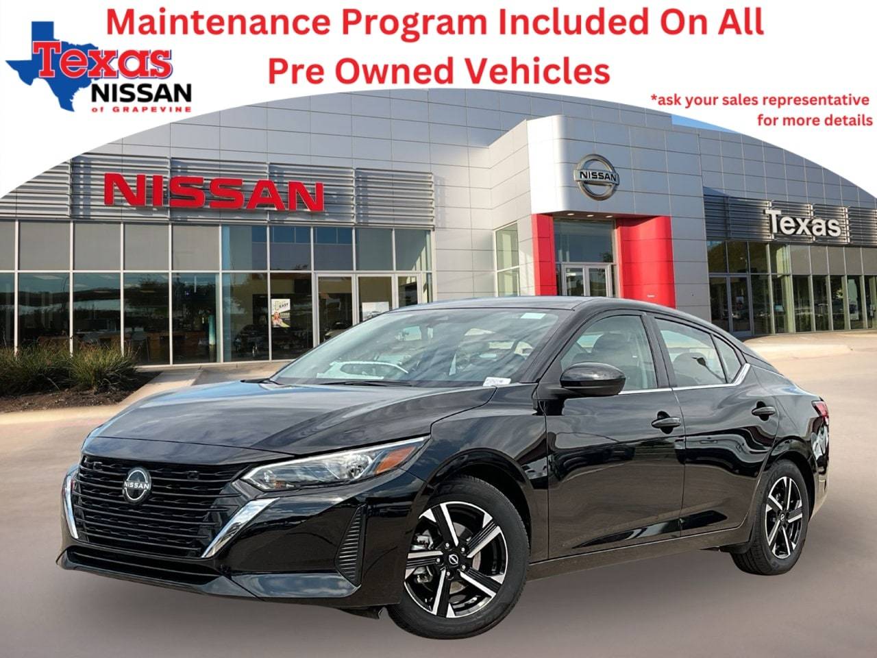 2024 Nissan Sentra SV — Sedan — 42,799 mi — Grapevine, TX