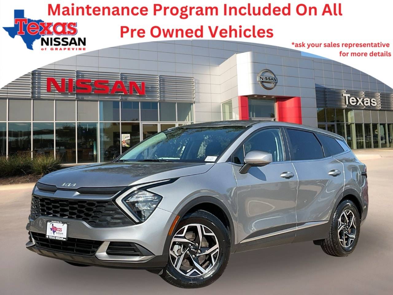 2023 Kia Sportage LX — SUV — 55,486 mi — Grapevine, TX