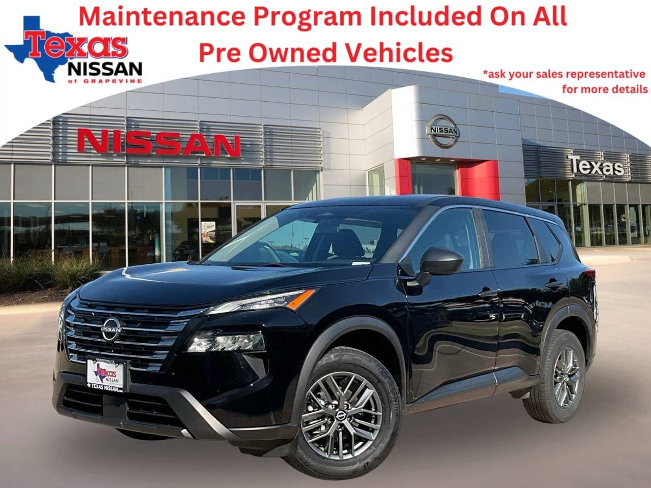 2024 Nissan Rogue S — SUV — 42,358 mi — Grapevine, TX