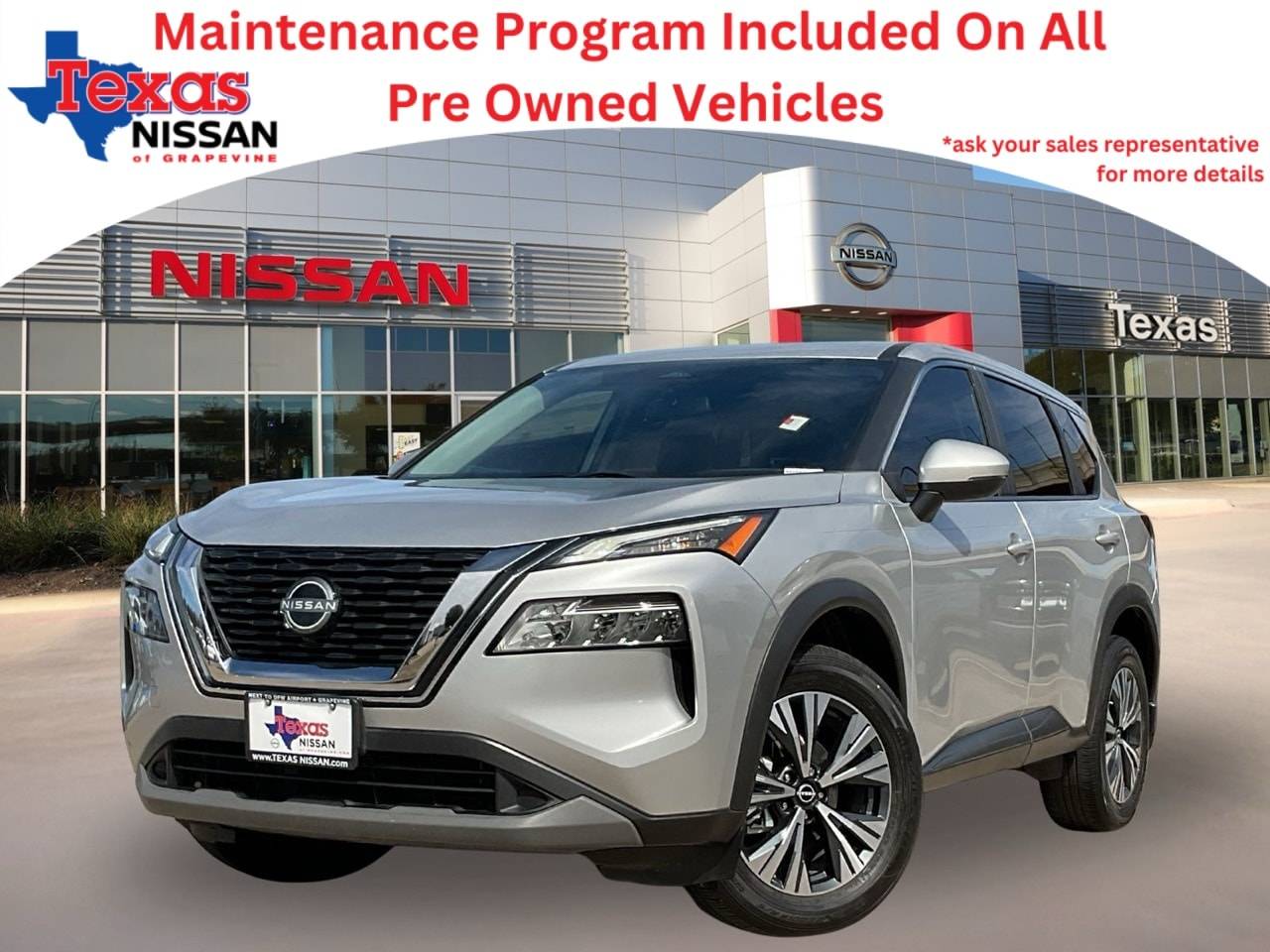 2022 Nissan Rogue SV — SUV — 27,964 mi — Grapevine, TX