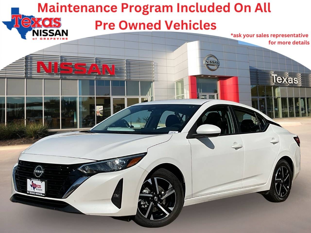 2024 Nissan Sentra SV — Sedan — 36,772 mi — Grapevine, TX