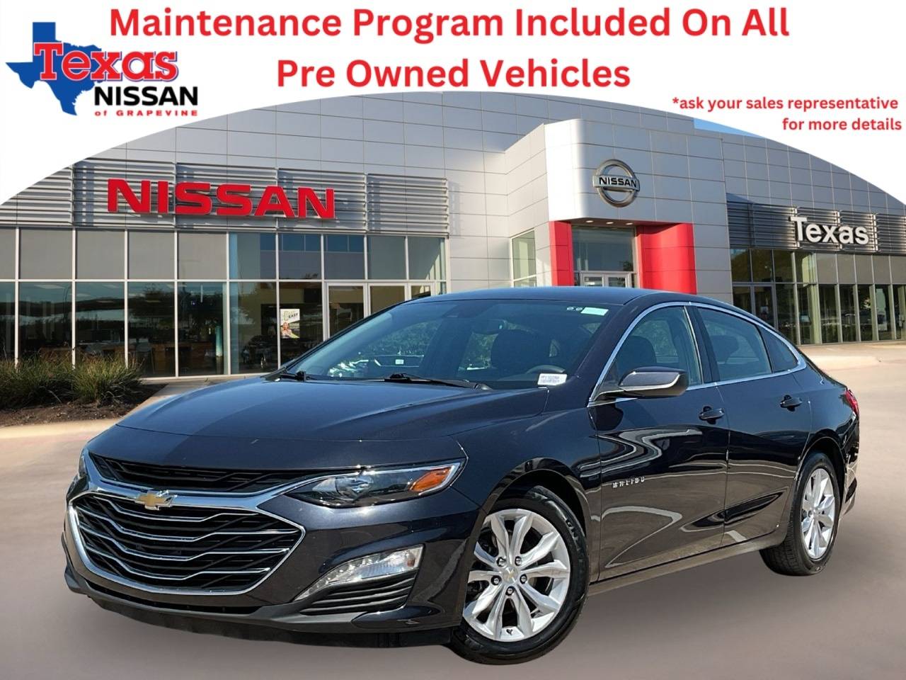 2023 Chevrolet Malibu LT — Sedan — 48,748 mi — Grapevine, TX