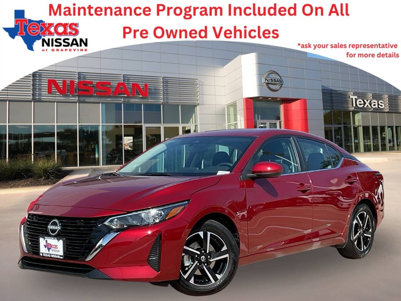 2024 Nissan Sentra SV — Sedan — 26,033 mi — Grapevine, TX