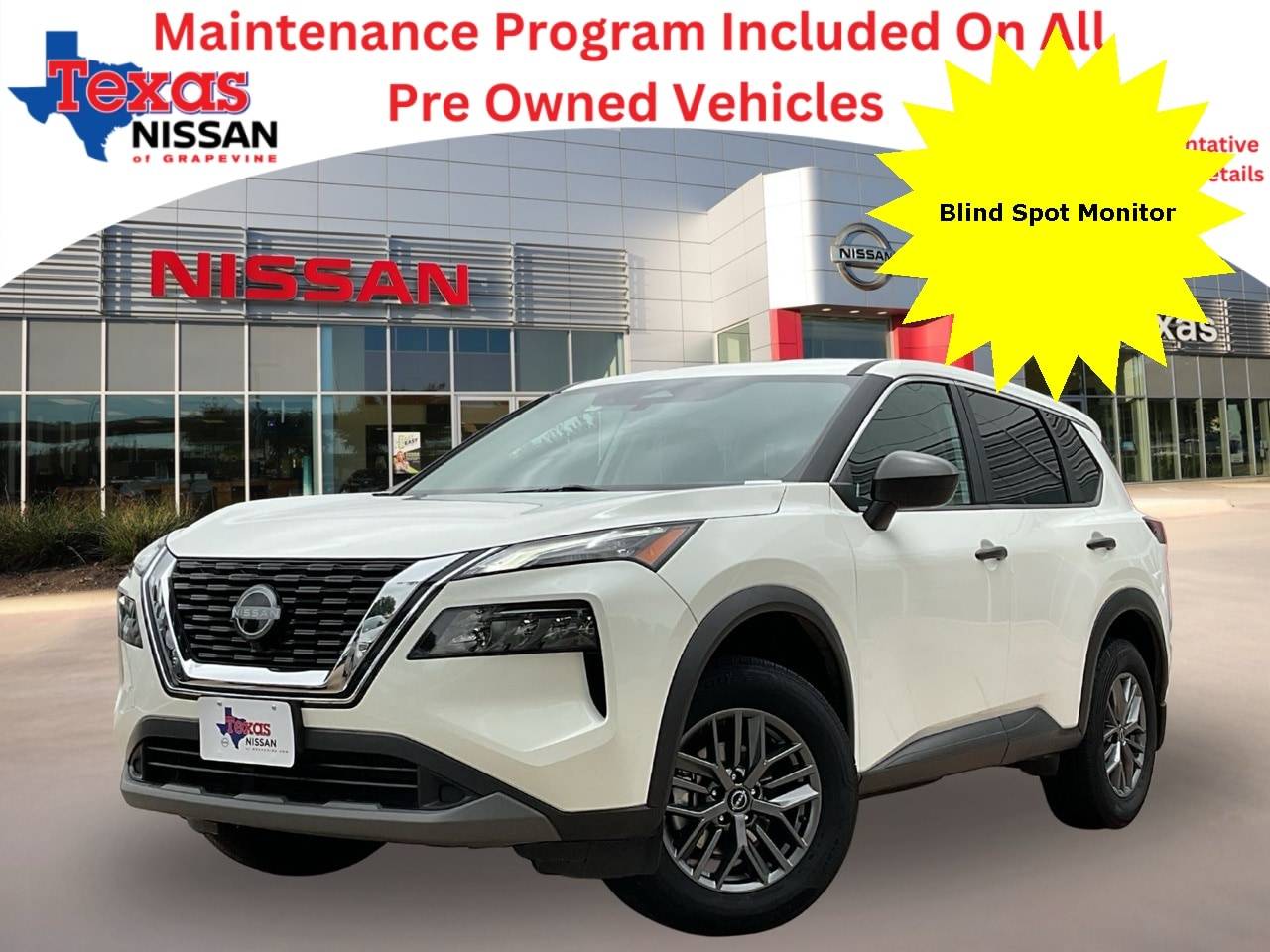 2023 Nissan Rogue S — SUV — 46,462 mi — Grapevine, TX